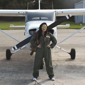 Flight suit size small. I have a 36 bust